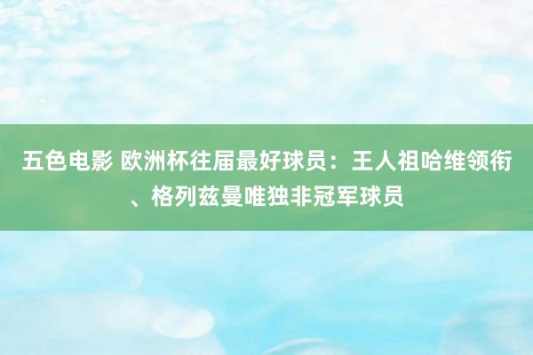 五色电影 欧洲杯往届最好球员：王人祖哈维领衔、格列兹曼唯独非冠军球员