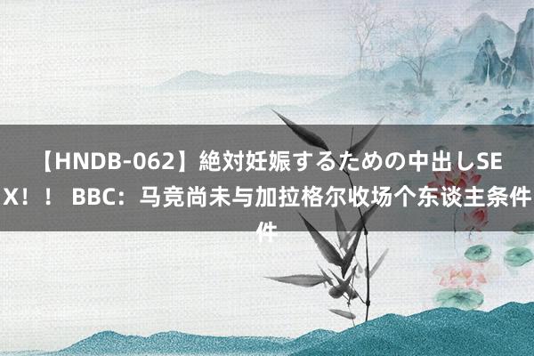 【HNDB-062】絶対妊娠するための中出しSEX！！ BBC：马竞尚未与加拉格尔收场个东谈主条件