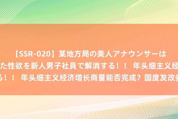 【SSR-020】某地方局の美人アナウンサーは忙し過ぎて溜まりまくった性欲を新人男子社員で解消する！！ 年头细主义经济增长商量能否完成？国度发改委复兴